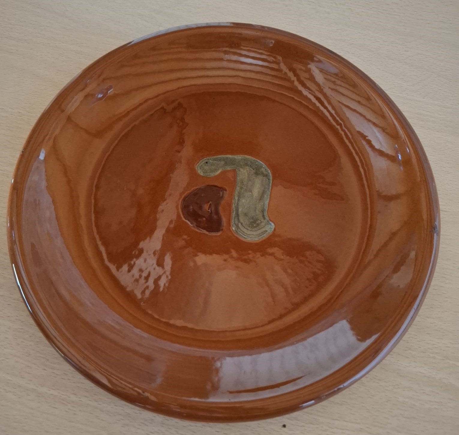 Plato de ceramica